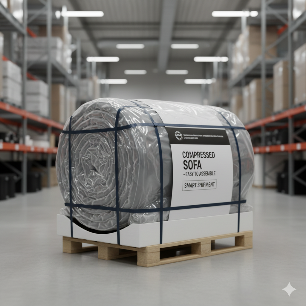 foldable compressed sofa exporter