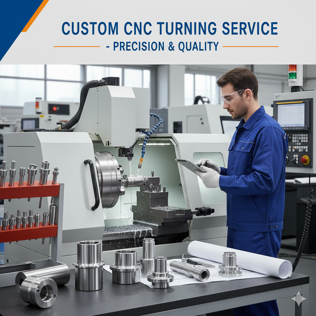 custom CNC turning and milling service