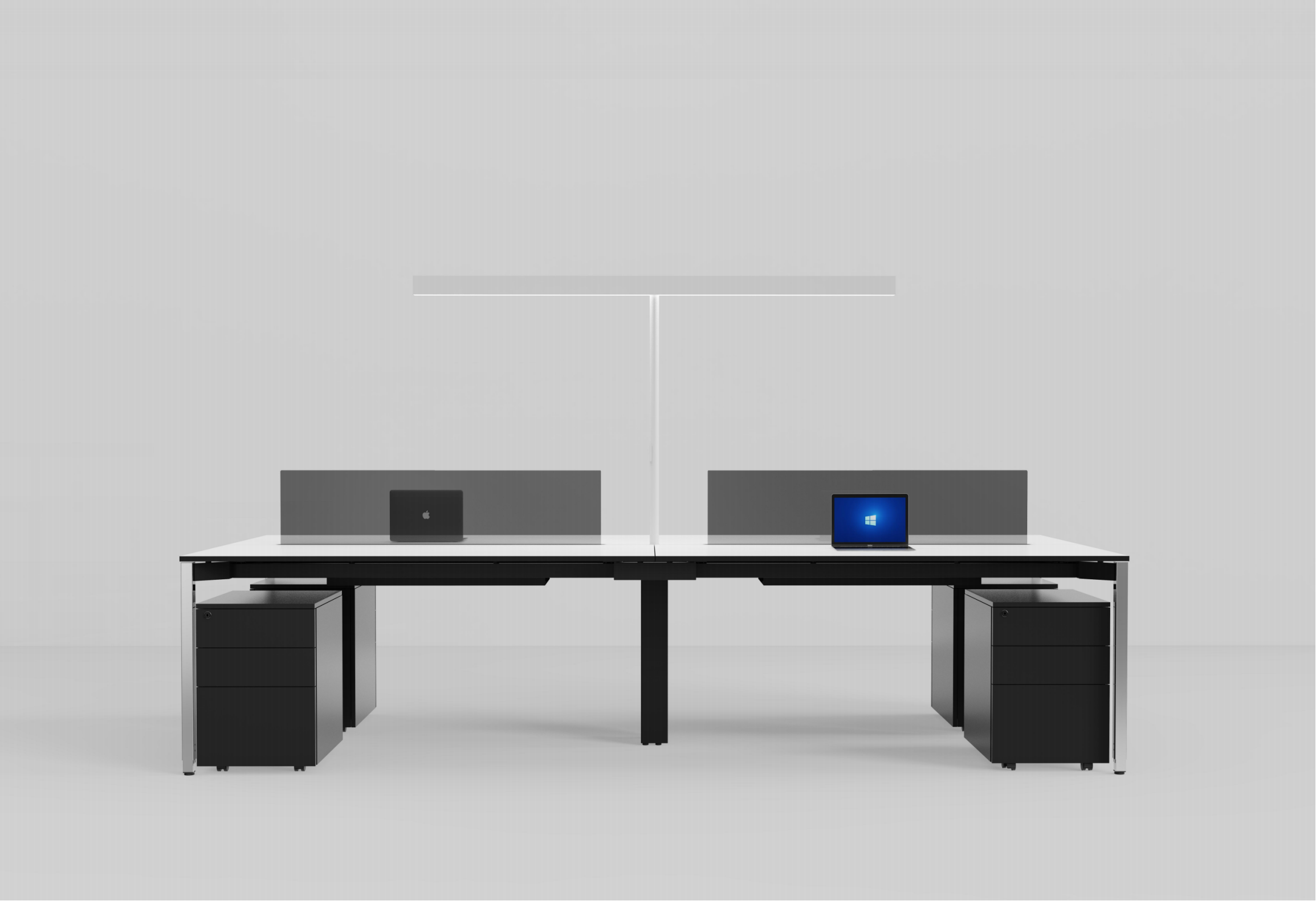 Aumente la productividad con nuestras modernas soluciones de escritorio.