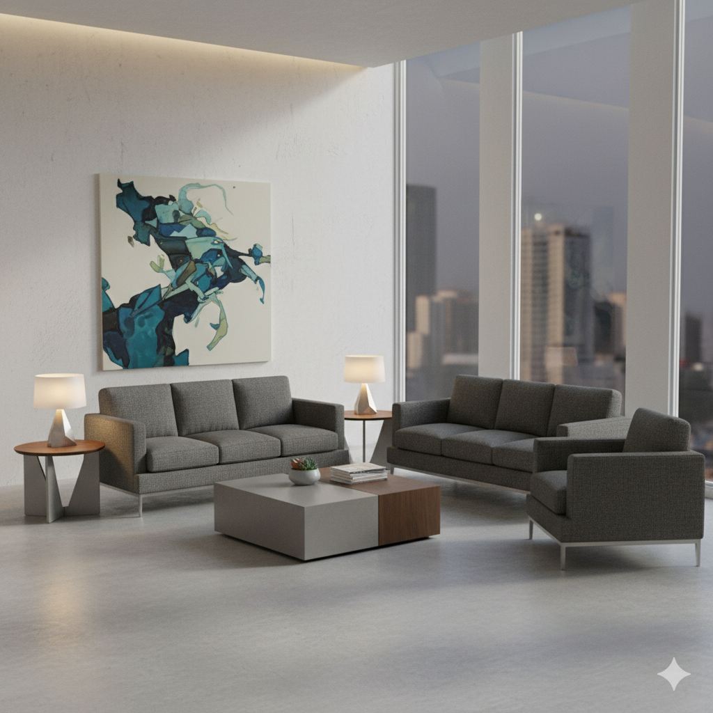 Commercial Sofa Set Manufacturer: Where Durability Meets Design Intent