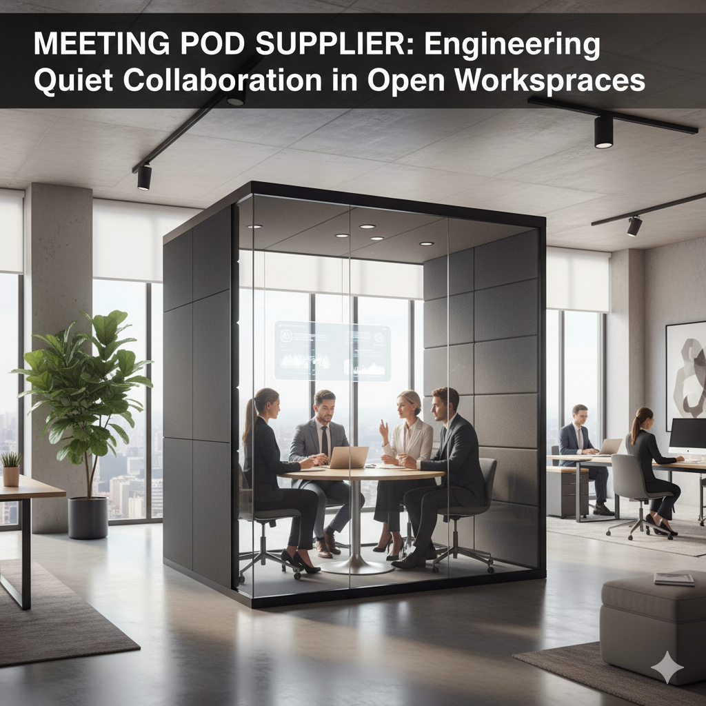 Meeting Pod Supplier: Engineering Quiet Collaboration in Open Workspaces