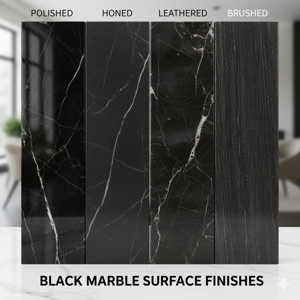 Comprender los acabados de las superficies de granito y su impacto arquitectónico