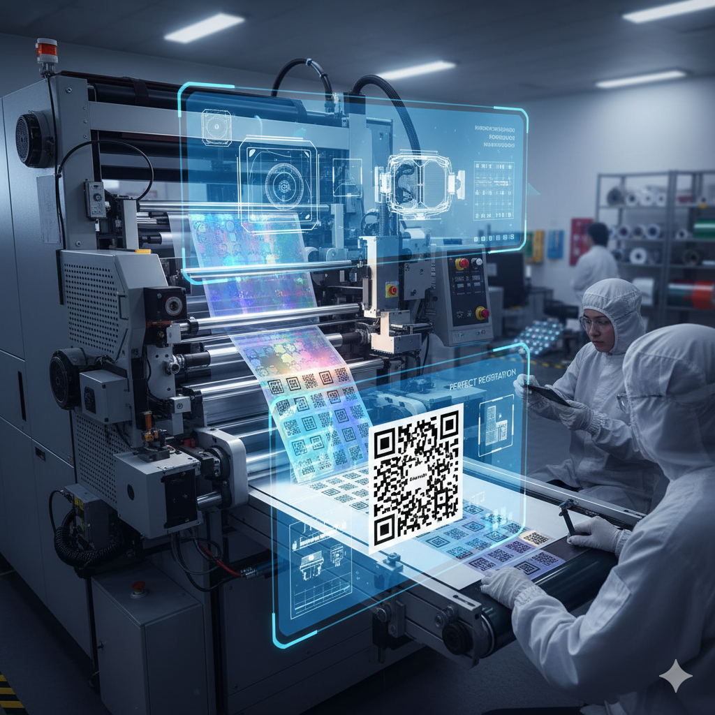 Custom Hologram QR Sticker Factory: Building Brand Trust Through Smart Optical Security