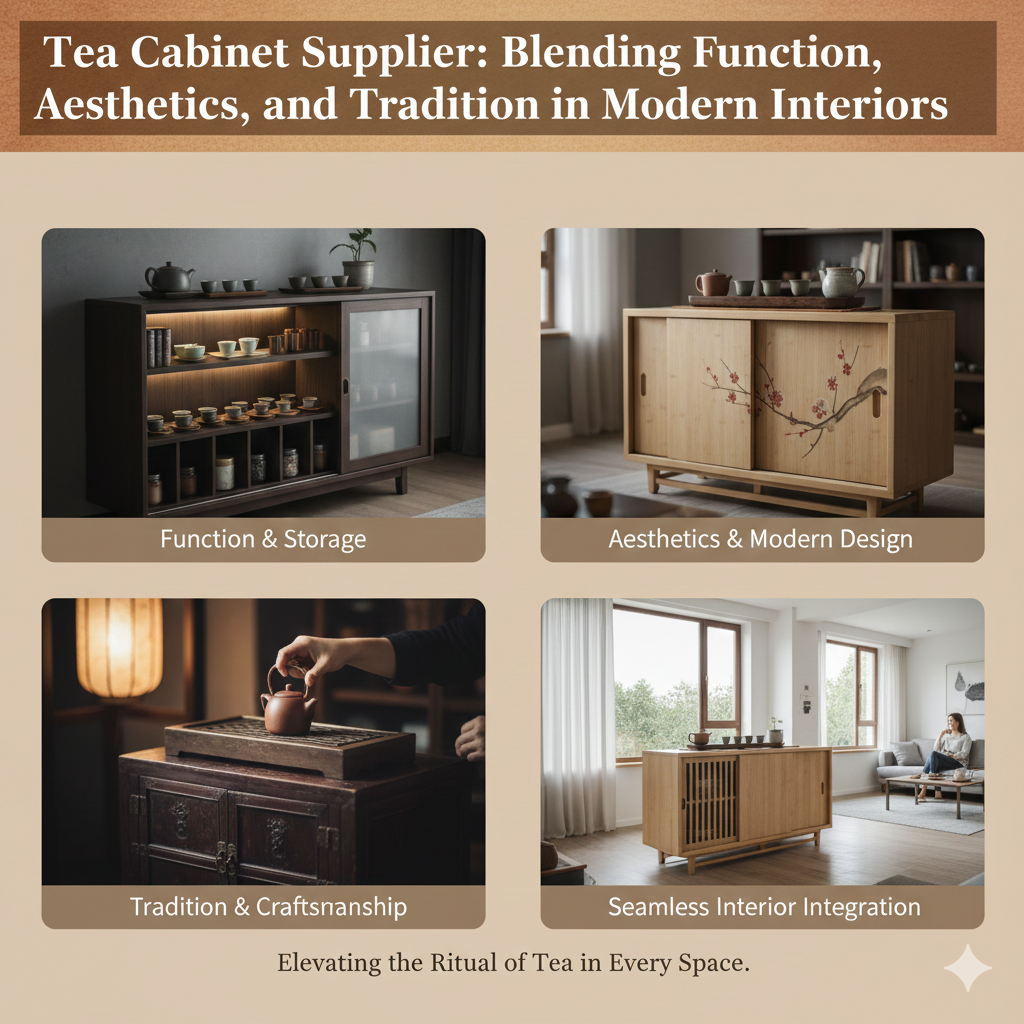 Tea Cabinet Supplier: Blending Function, Aesthetics, and Tradition in Modern Interiors