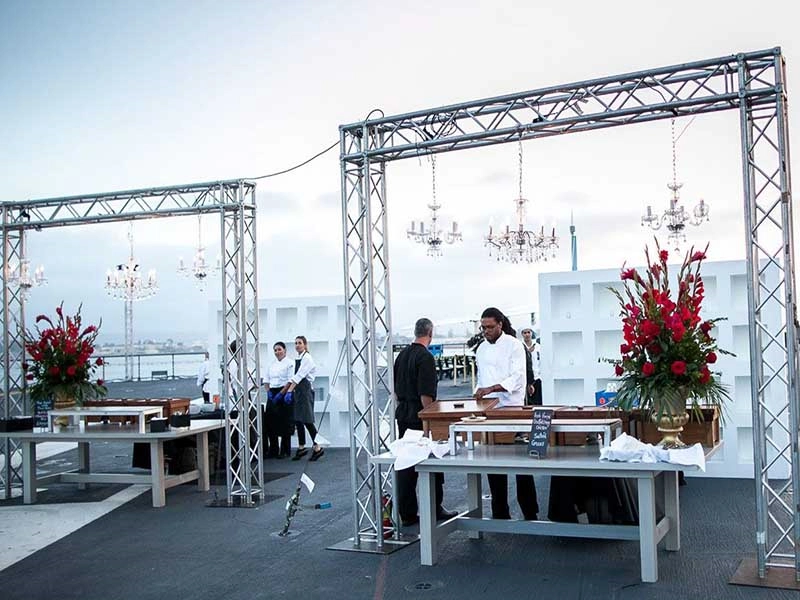 stage backdrop design for wedding