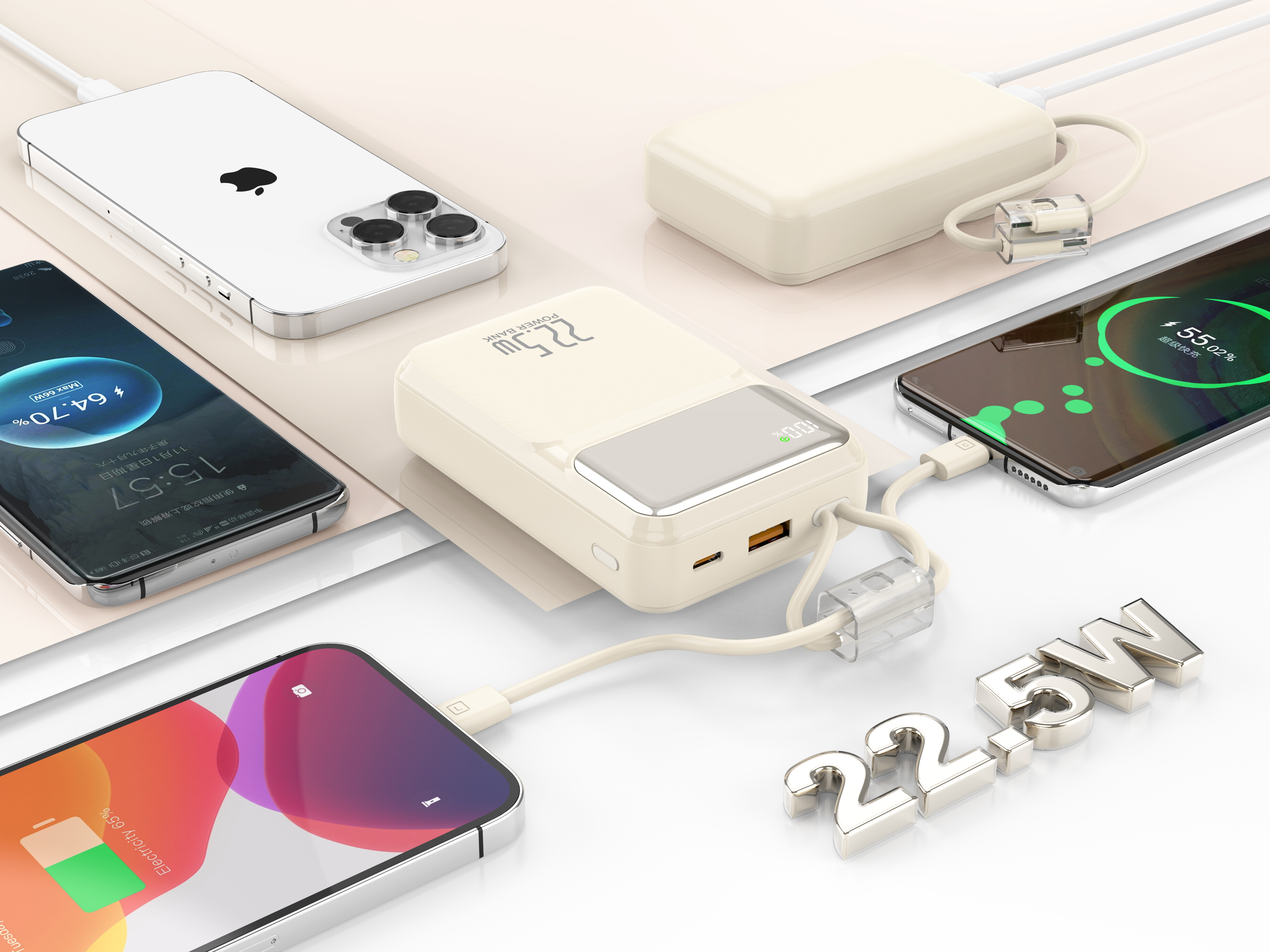 banco de potência de 10000mAh