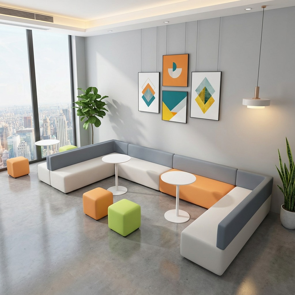 офисный модный диван