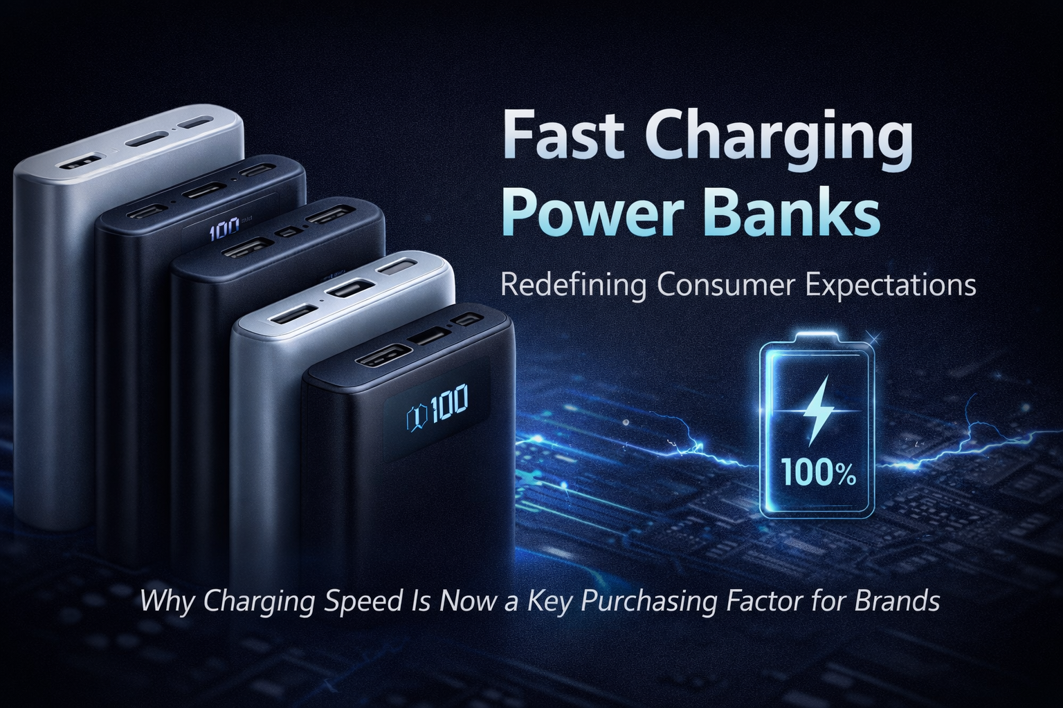 Why Fast Charging Power Banks Are Becoming a Must-Have for Modern Brands Why Fast Charging Power Banks Are Becoming a Must-Have for Modern Brands
