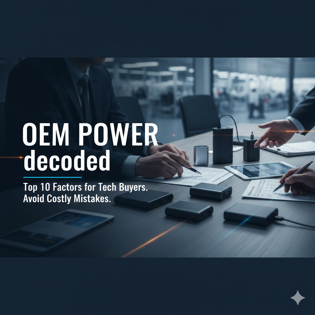 Top 10 Things Brand Buyers Must Consider When Sourcing Power Banks and Chargers Top 10 Things Brand Buyers Must Consider When Sourcing Power Banks and Chargers