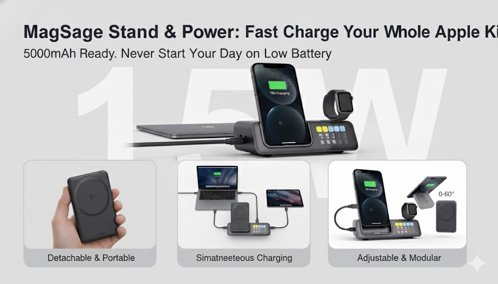 5-in-one desktop charger factory