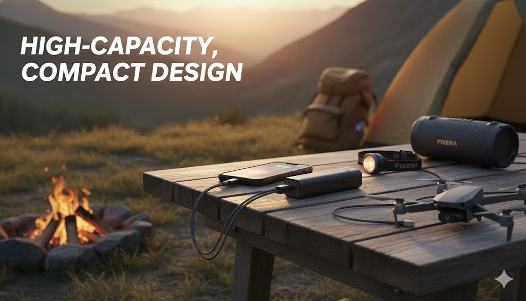 旅行やアウトドアに最適なパワーバンク工場