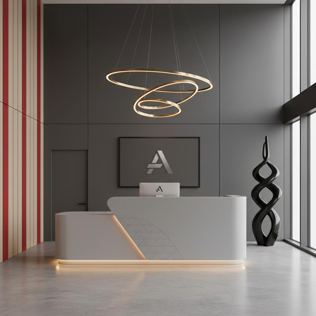 reception desk design