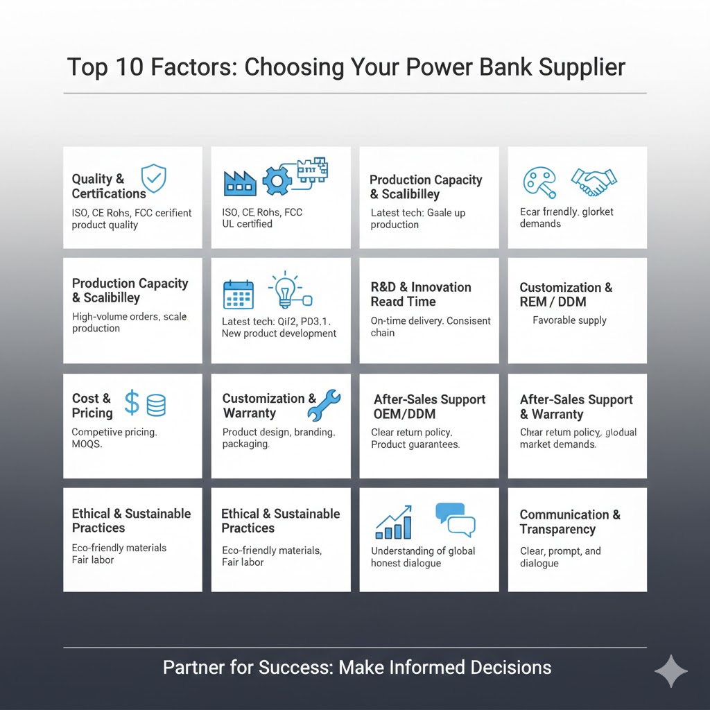 Cómo elegir un proveedor de baterías externas: los mejores proveedores