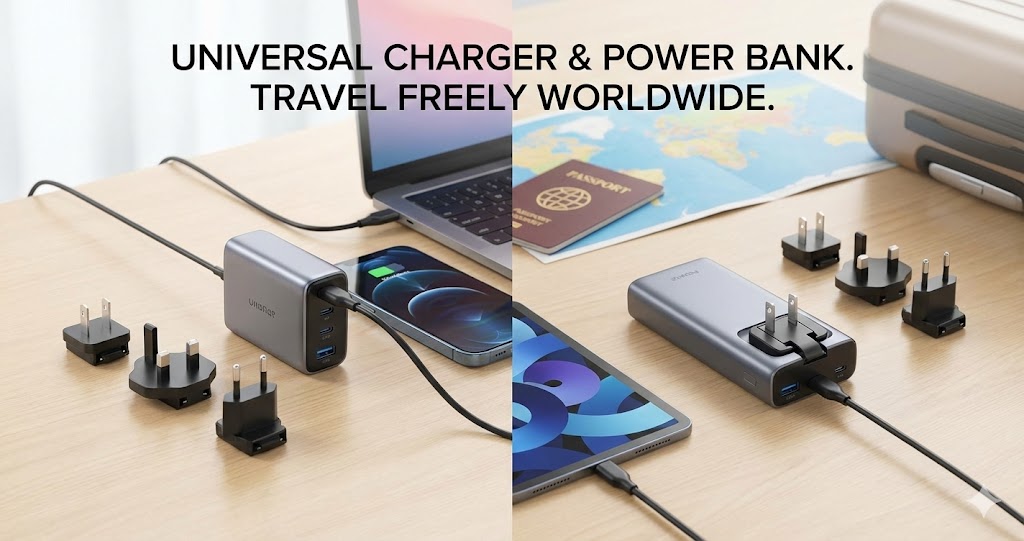 дорожное зарядное устройство OEM, быстрое зарядное устройство GAN