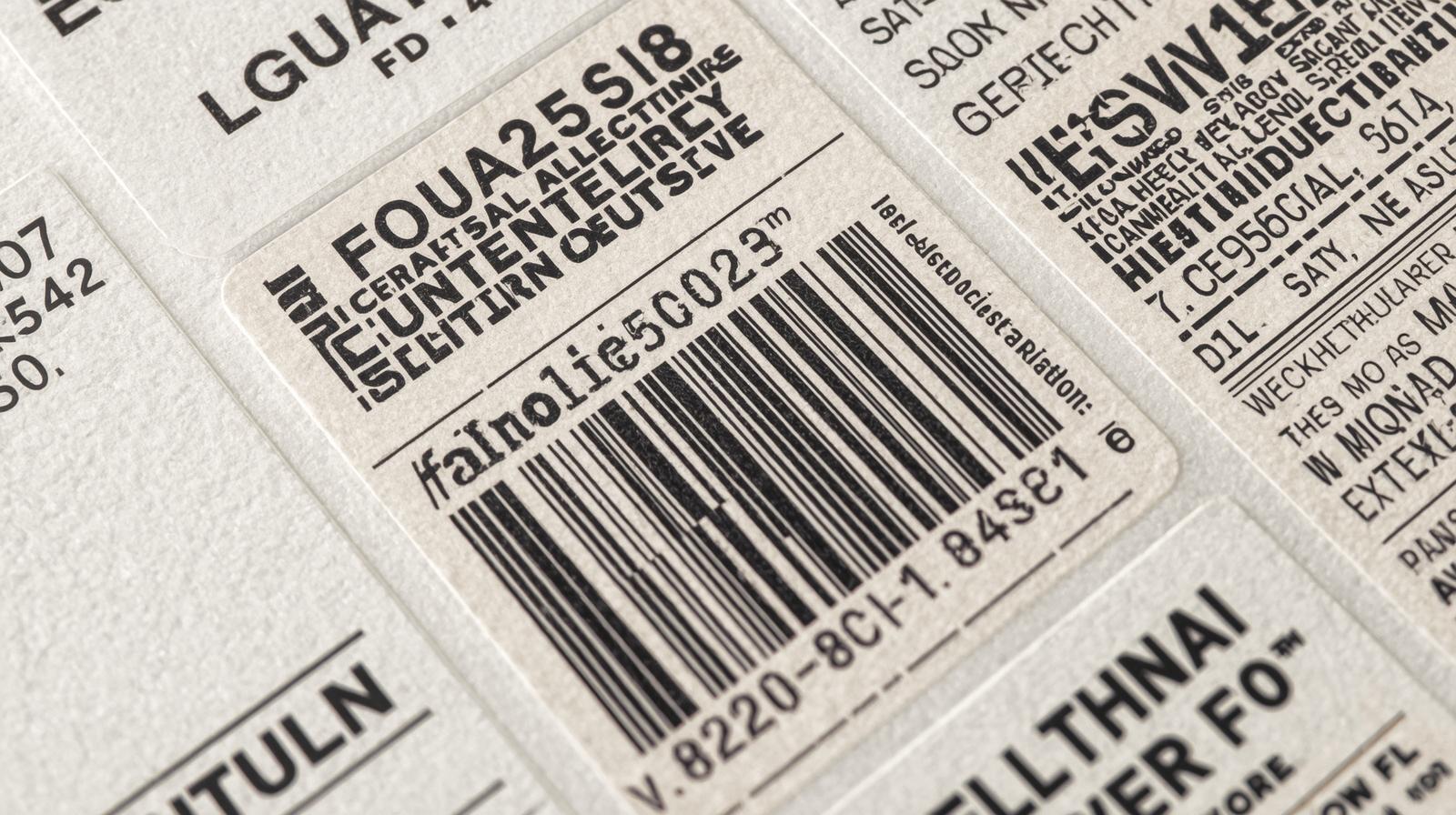 Food-Safe Security Labels for Products with Short Shelf Life