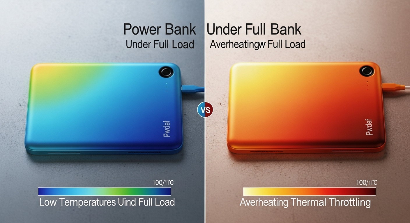 Dos bancos de energía para tabletas a plena carga