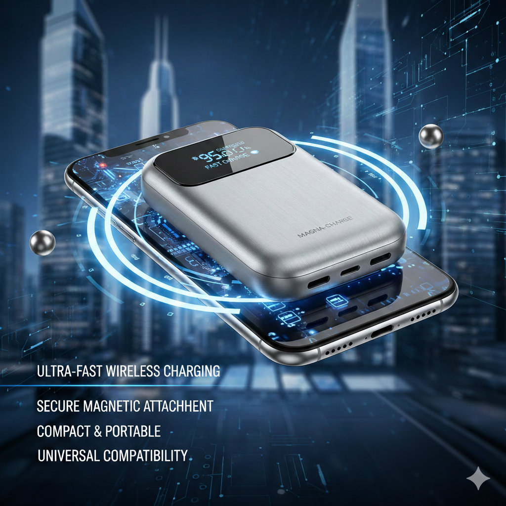 Custom Magnetic Power Bank: How to Choose the Best Solution for Projects