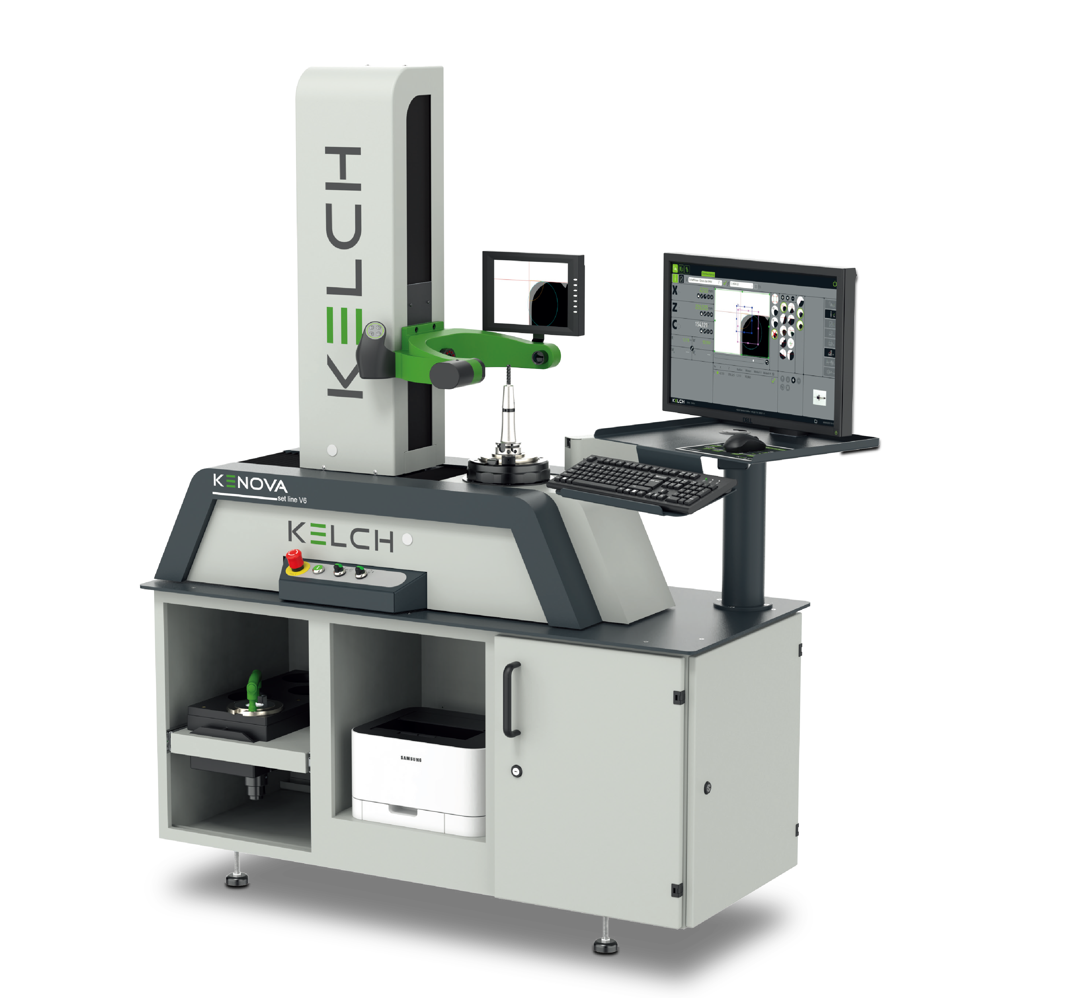KELCH V6xx Fully Automatic Tool Presetter Tool Measurement Solution