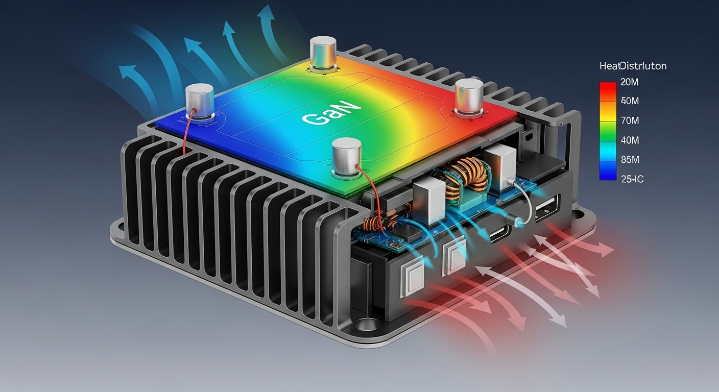 Thermal management of a fast charger
