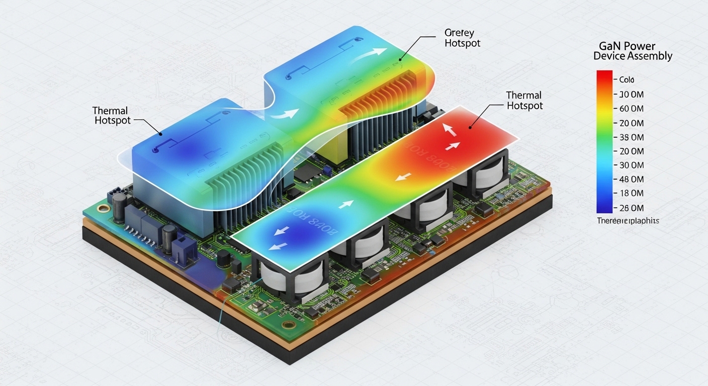 GaN power devices on PCB with transformers