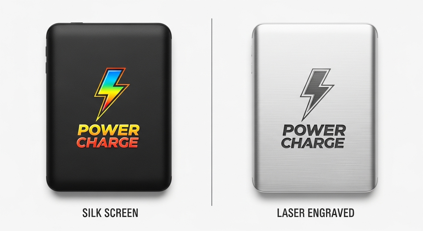 comparison of two power bank logos