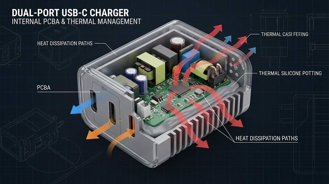 USB-C充电器中的氮化镓（GaN）功率芯片