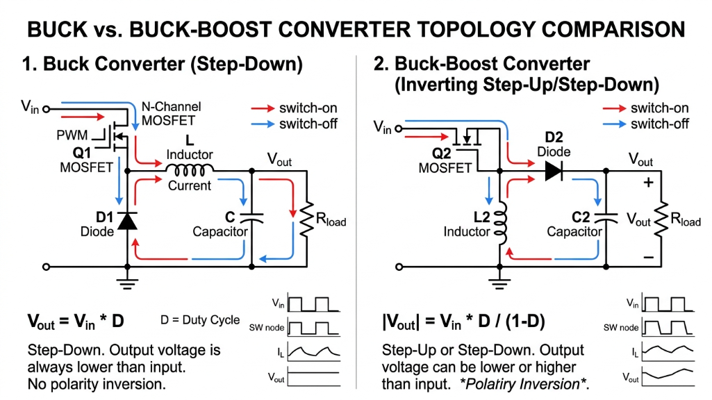 Buck vs Buck-Boost