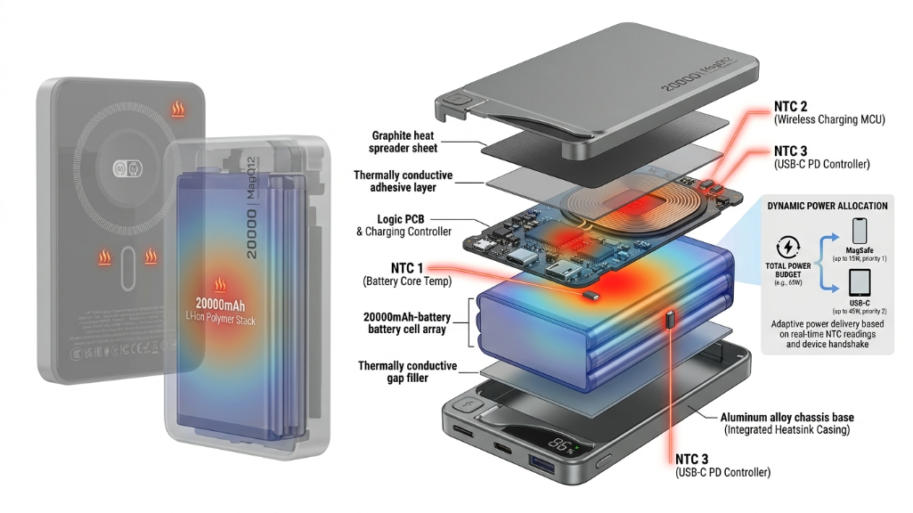 diagramme de gestion thermique