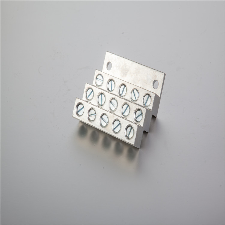 Machined aluminum electrical connector example for material finish and inspection requirements in an OEM RFQ