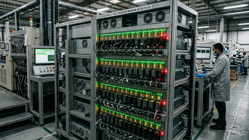 fast charger burn-in testing and quality control process.png