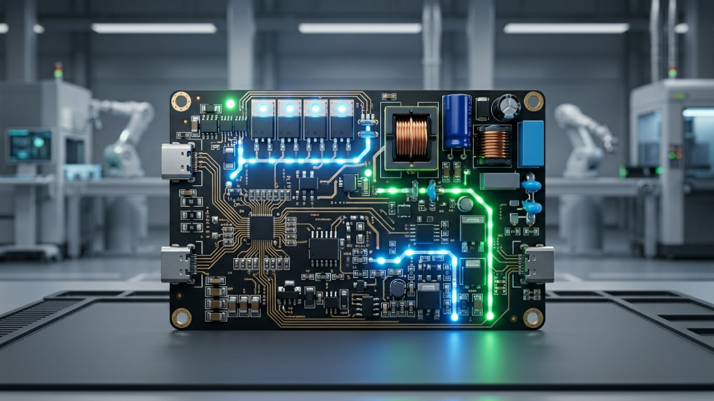 140W GaN fast charging PCBA