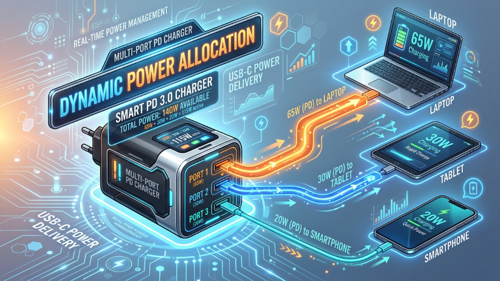 multi-port PD fast chargers supplier