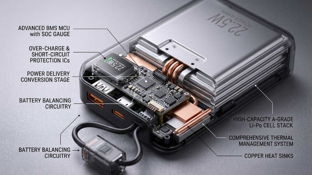 Fabricación por contrato de baterías portátiles