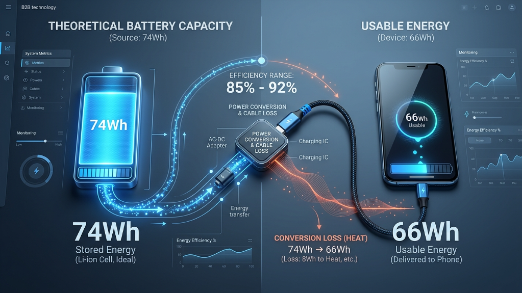 портативный аккумулятор емкостью 20000 мАч