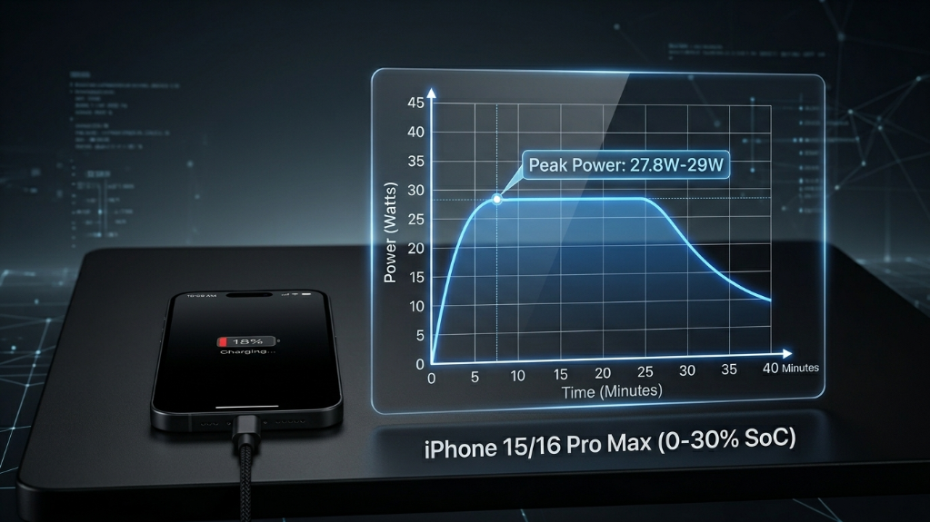 iPhone fast charging watts