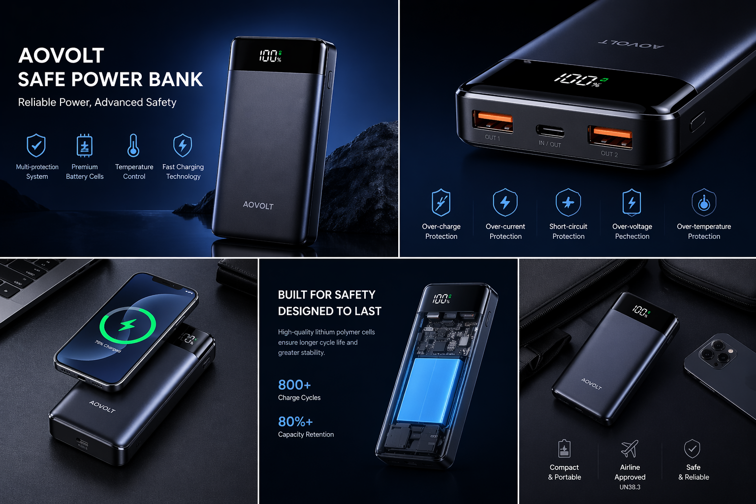 AOVOLT 安全移动电源