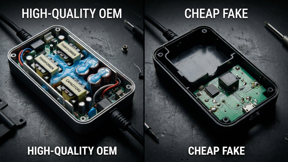 OEM charger vs original