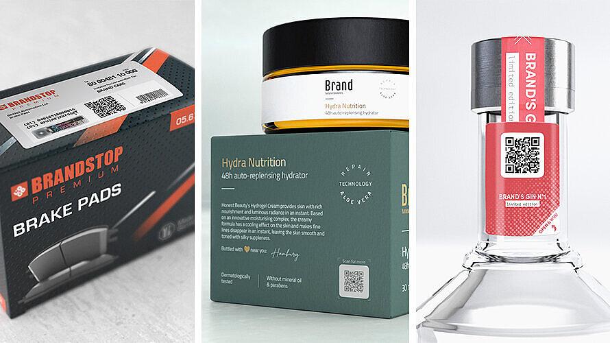 product authentication labels for brands