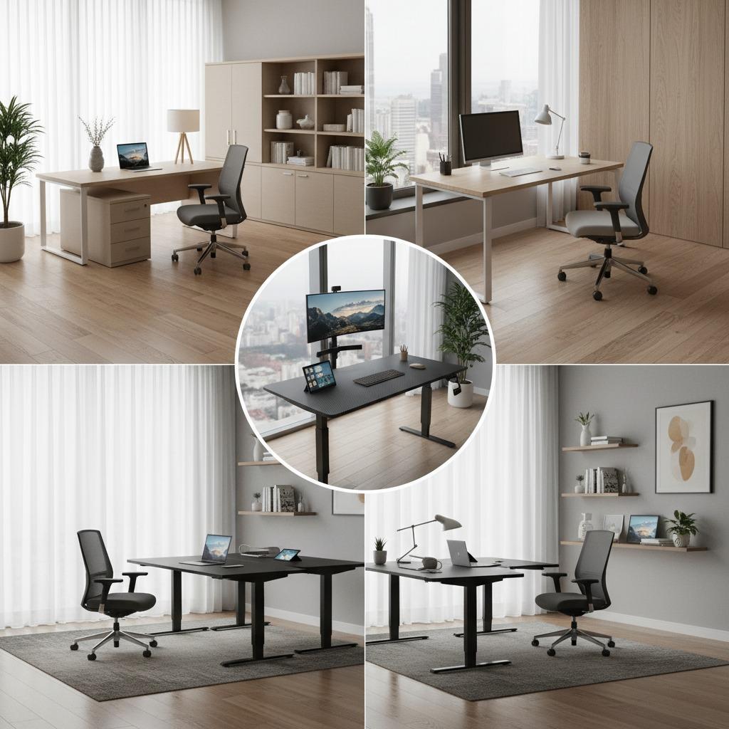 electric height-adjustable desk