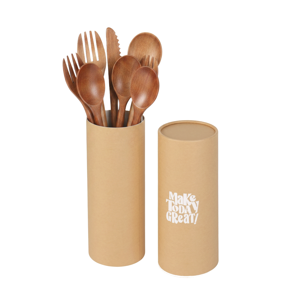 Premium navy blue paper tube packaging for candle packaging design