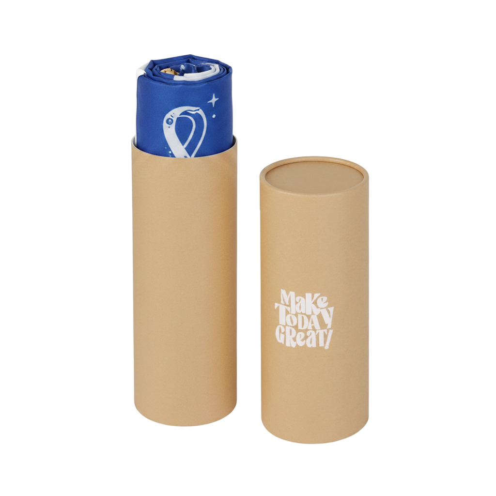 Eco friendly cylindrical tube used for umbrella packaging