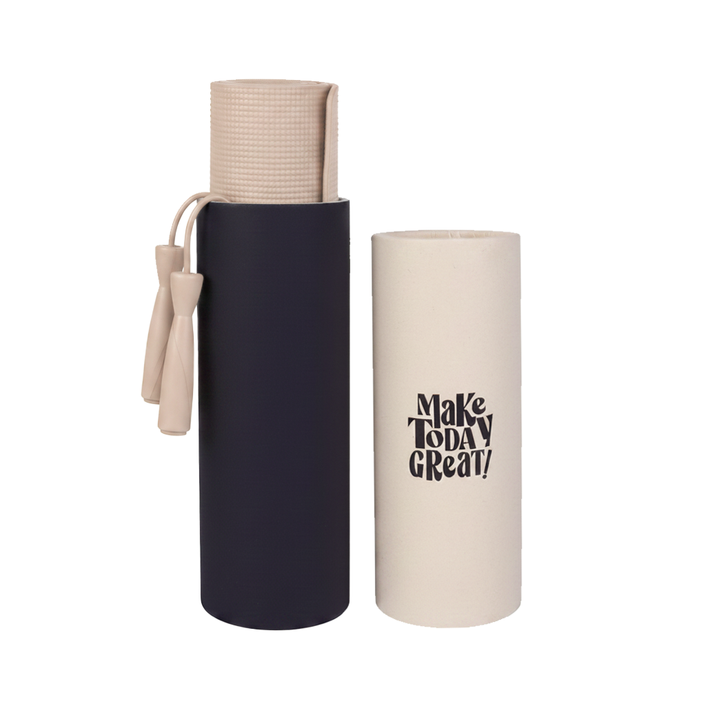 Kraft paper tube packaging for wine bottle promotional gift box