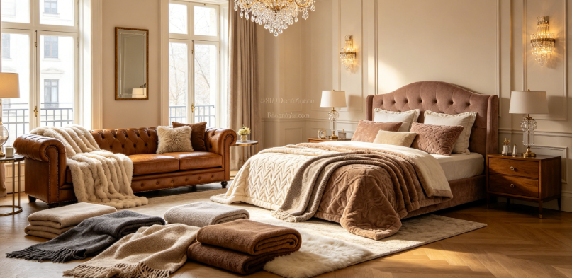 Wie Sie die perfekte Luxusdecke für verschiedene Jahreszeiten und Räume auswählen