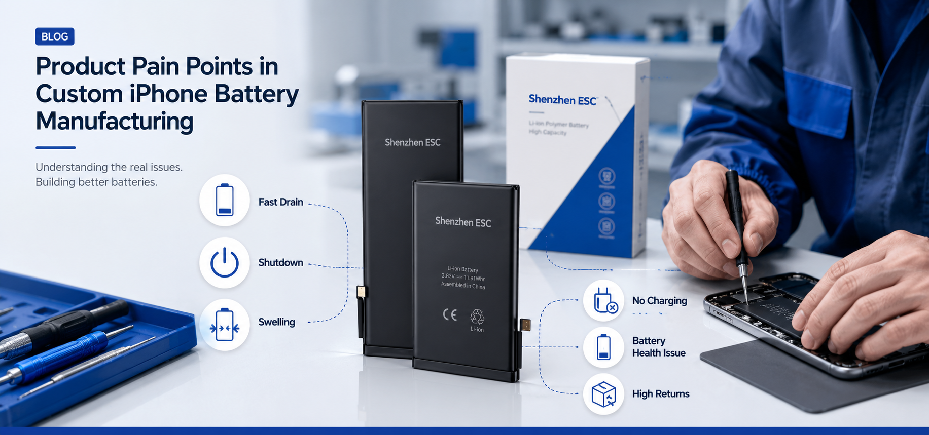 custom iPhone battery manufacturer