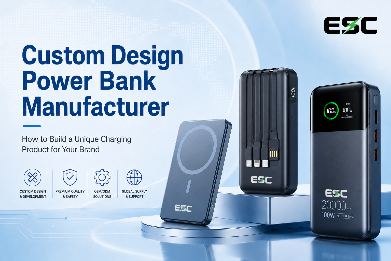 Özel Tasarım Power Bank Üreticisi: Markanız İçin Benzersiz Bir Şarj Ürünü Nasıl Oluşturulur?