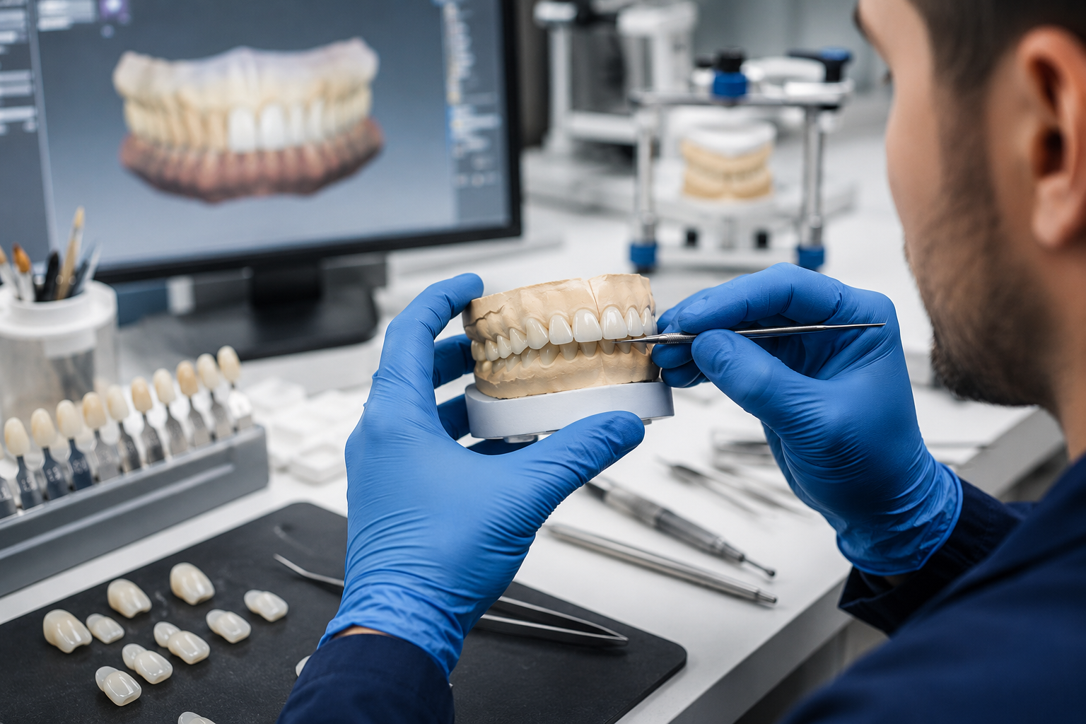 veneers dental restoration lab