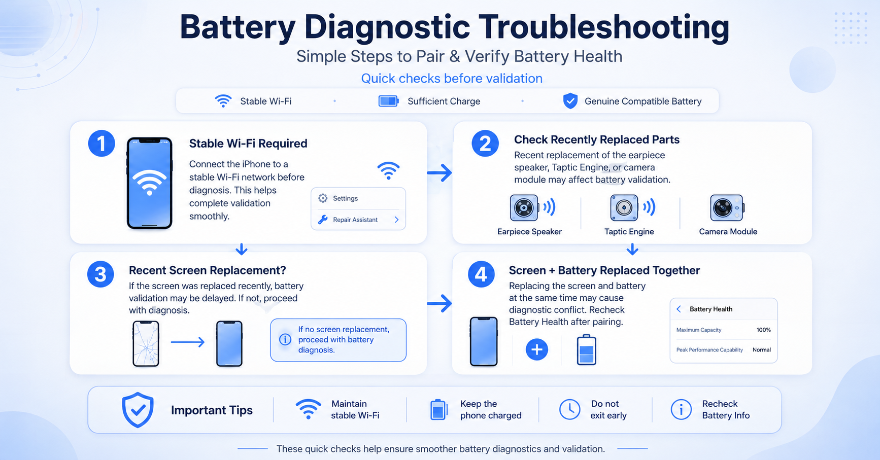 Comment fonctionne une batterie de diagnostic pour iPhone ? Guide pratique de Shenzhen ESC pour les ateliers de réparation et les reconditionneurs