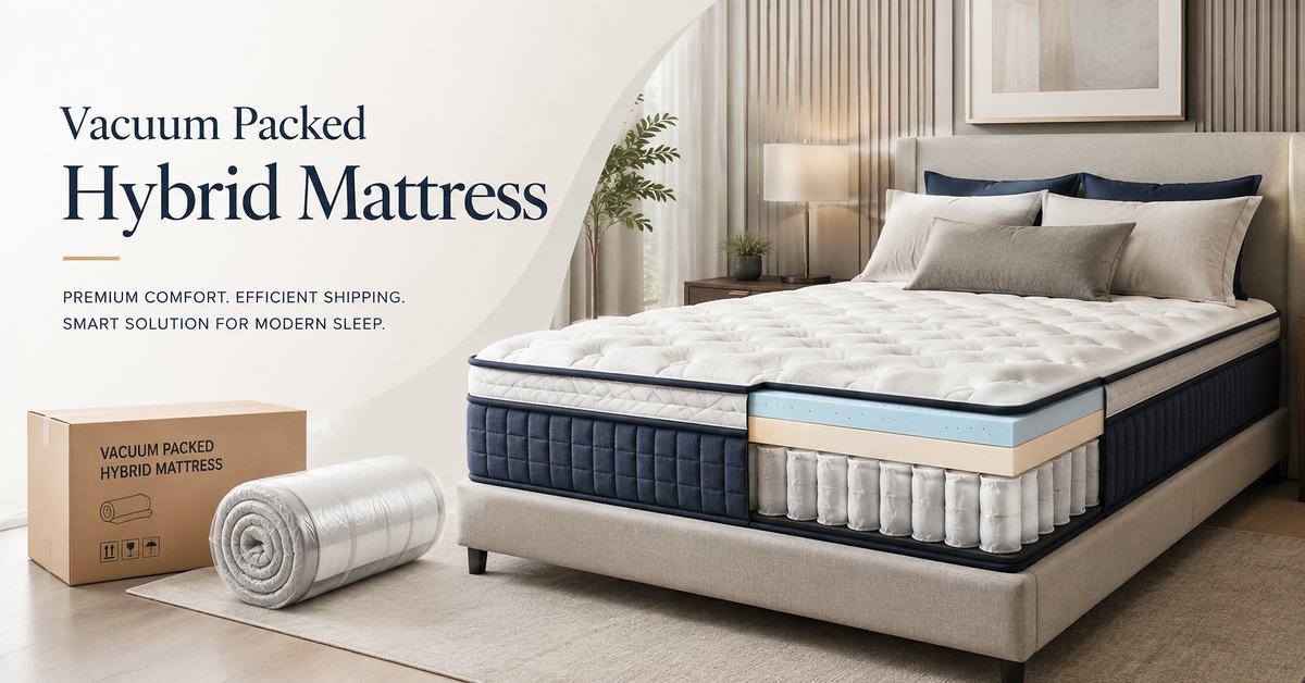 Vacuum Packed Hybrid Mattress: A Buying Guide for Hotels, Apartments, and Bedding Brands