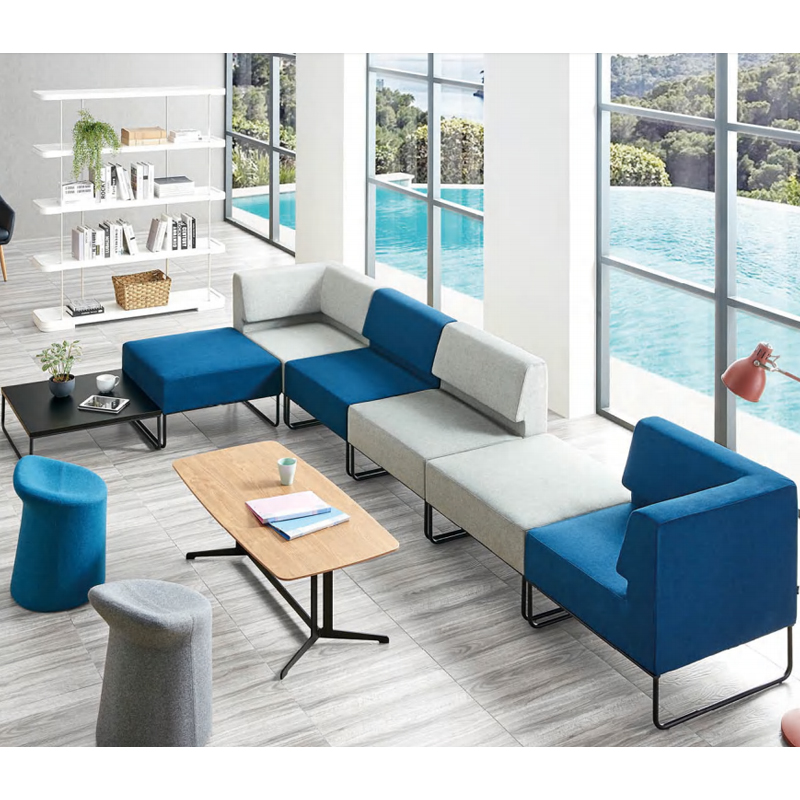 Sofá modular para asientos comerciales flexibles
