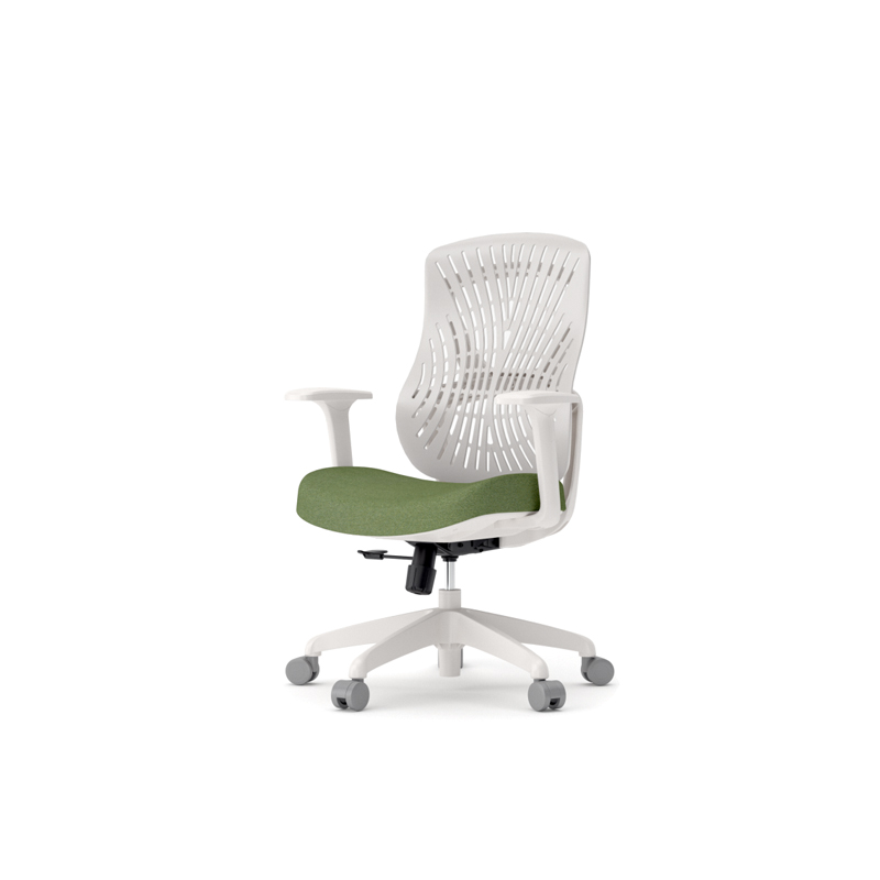 Chaise de bureau ergonomique avec soutien lombaire et accoudoirs réglables